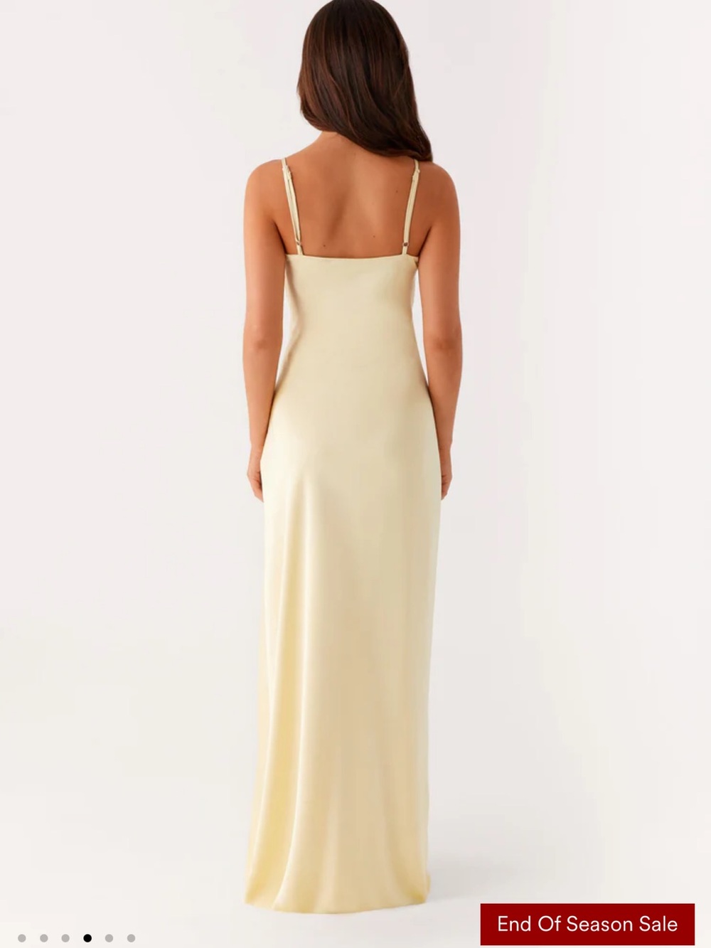 NWT peppermayo Elona Maxi Dress - Baby Yellow - Picture 2 of 4